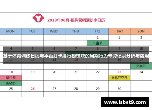基于体育训练日历与平台打卡排行榜模块的周期行为来源记录分析与应用